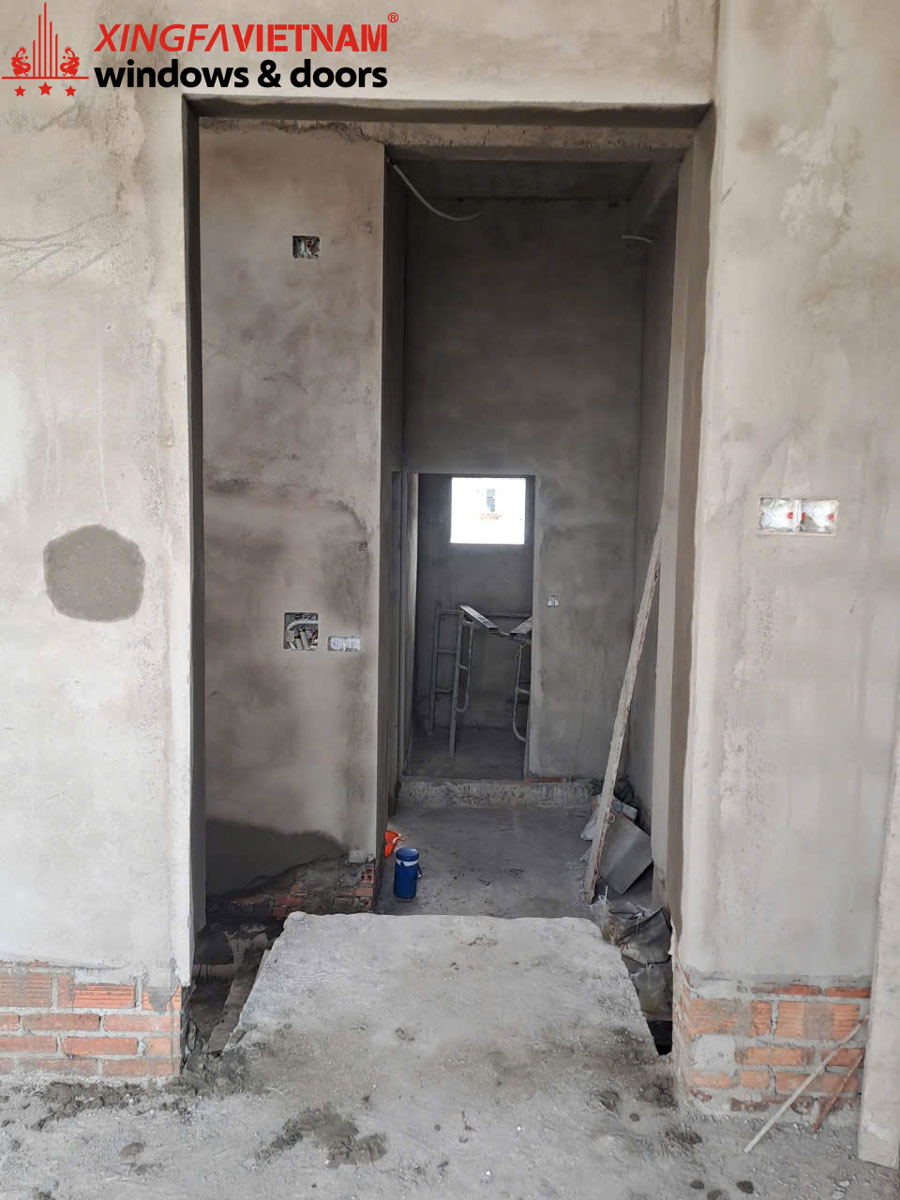 Hình ảnh thực tế tại công trình nhà anh Thịnh