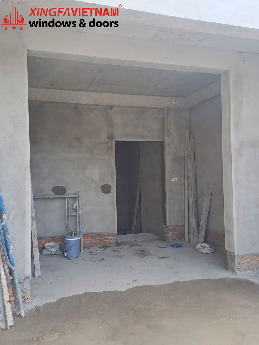Hình ảnh thực tế tại công trình nhà anh Thịnh