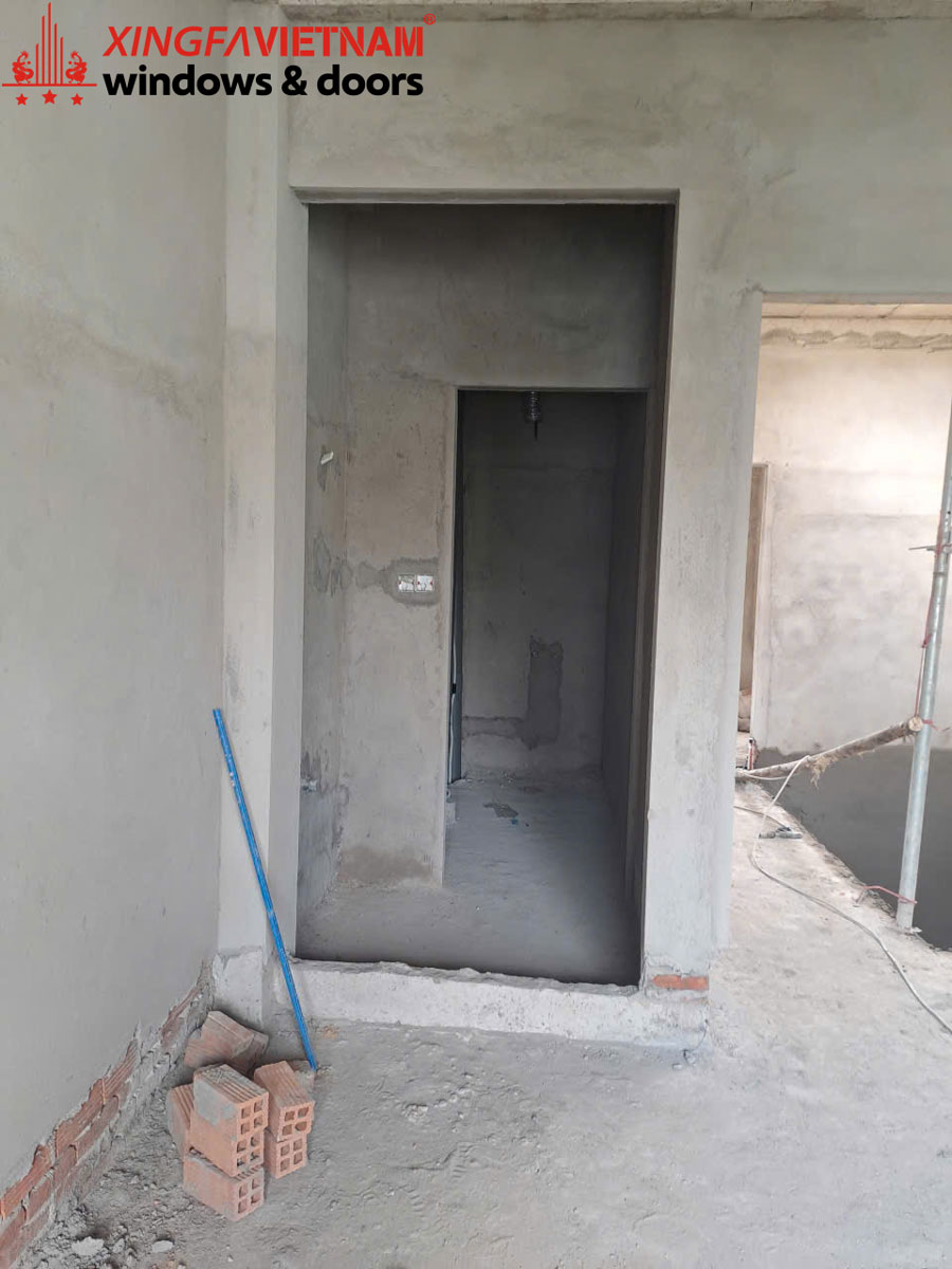 Hình ảnh thực tế tại công trình nhà anh Thịnh