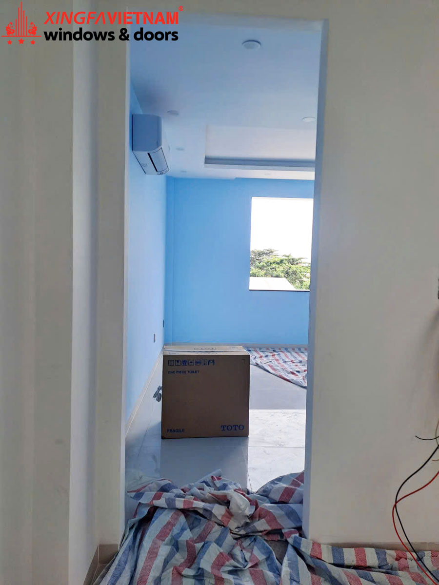 Hình ảnh thực tế tại công trình nhà anh Hiếu
