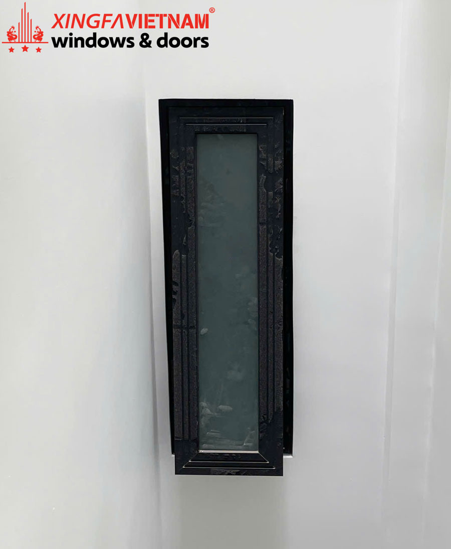 Hình ảnh hoàn thành hạng mục cửa nhôm của công ty Quang Huy