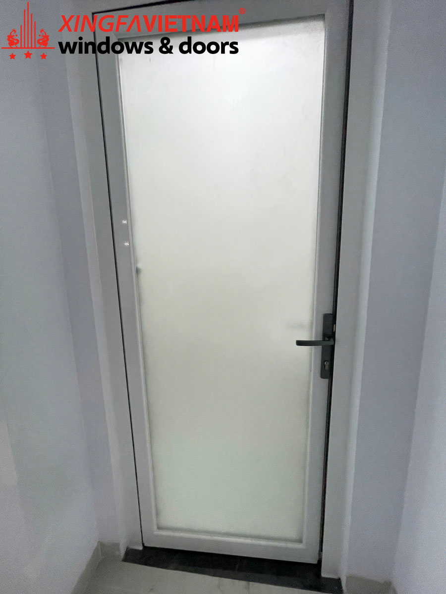 Hình ảnh hoàn thành hạng mục cửa nhôm của công ty Hải Nam