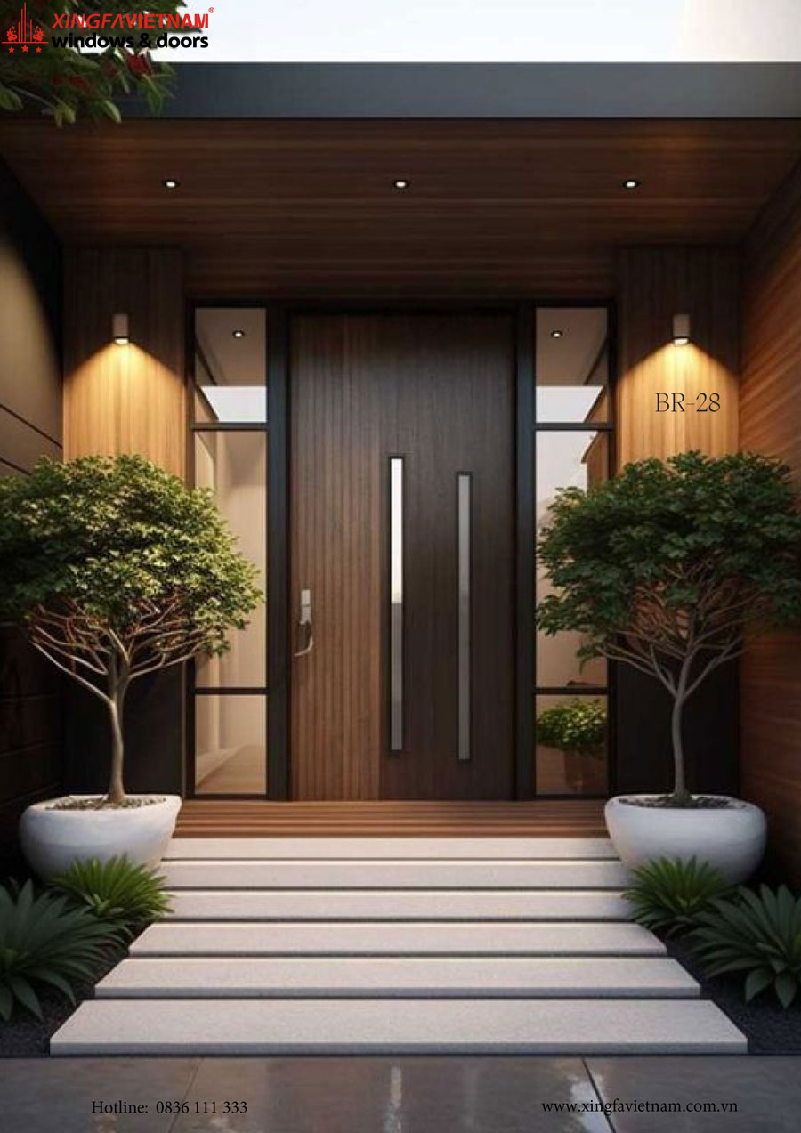 Cửa Chính Biệt Thự Cao Cấp - BR28