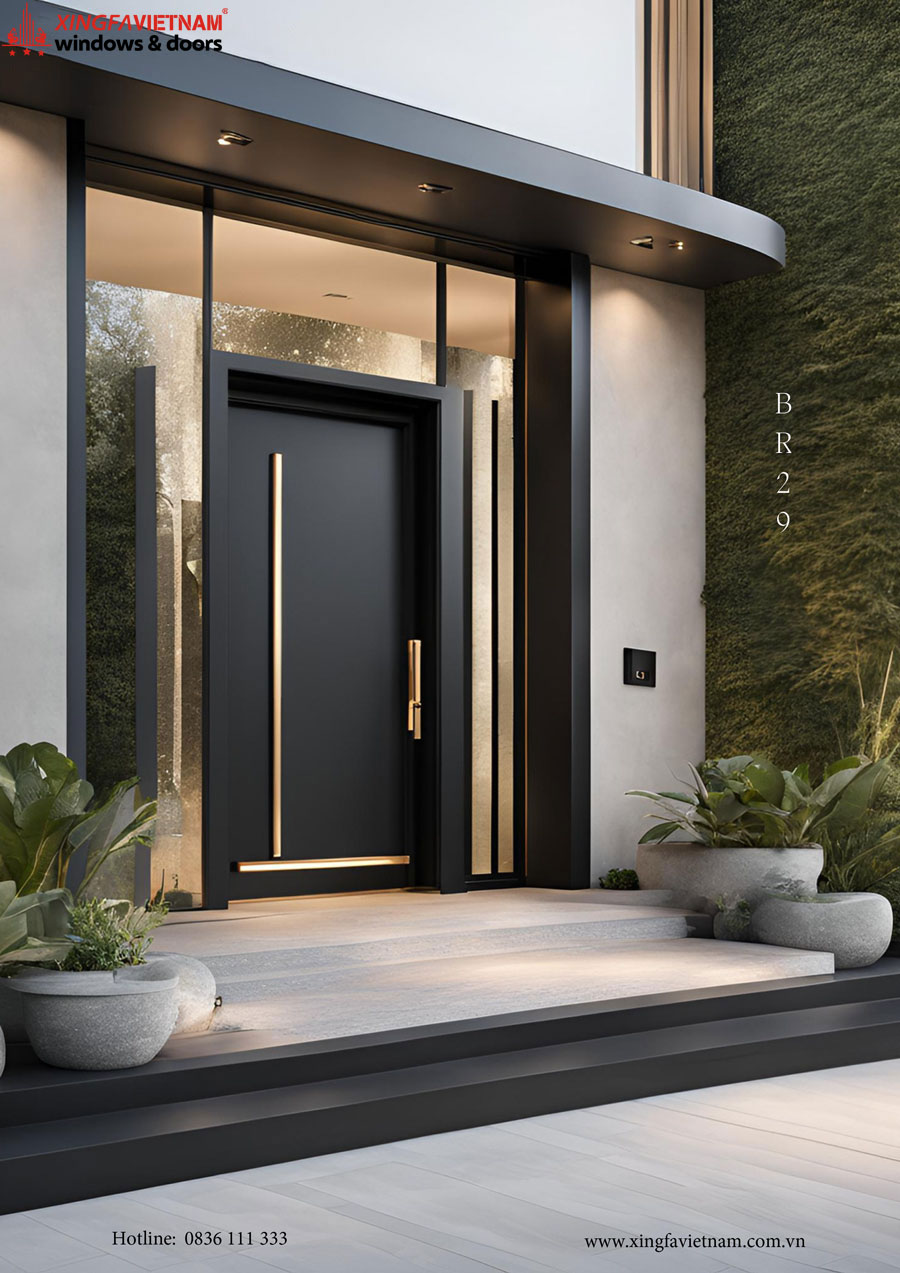 Cửa Chính Biệt Thự Cao Cấp - BR29