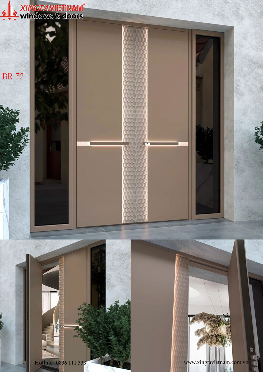 Cửa Chính Biệt Thự Cao Cấp - BR32