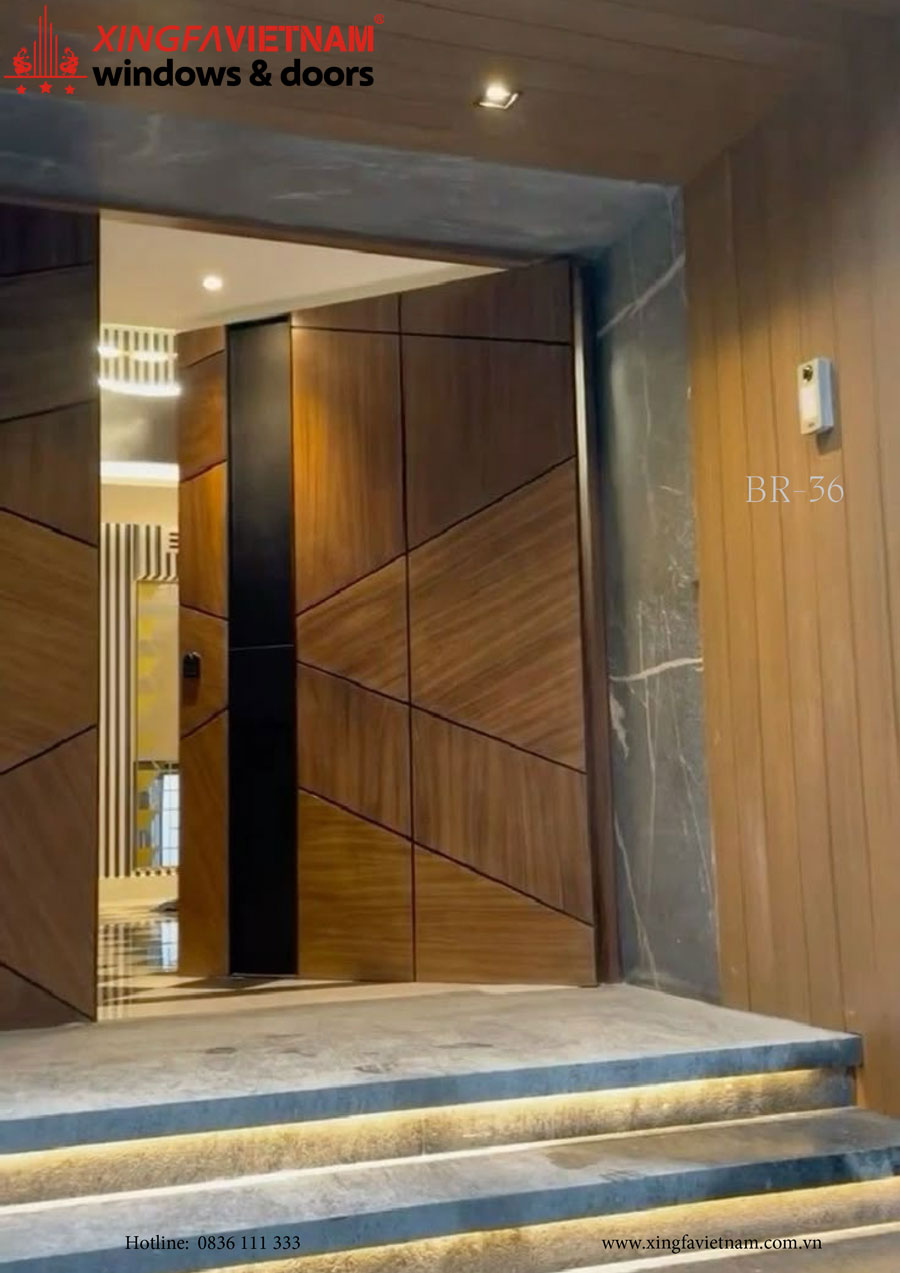 Cửa Chính Biệt Thự Cao Cấp - BR36