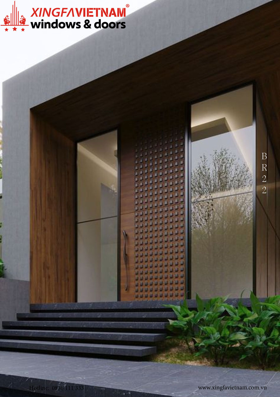 Cửa Chính Biệt Thự Cao Cấp - BR22