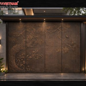 Cửa Cổng Hợp Kim Nhôm Điêu Khắc GĐk (5)