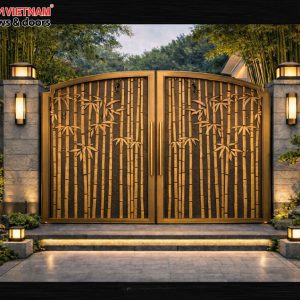 Cửa Cổng Hợp Kim Nhôm Điêu Khắc GĐk (7)