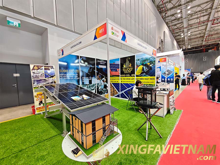Gian hàng Xingfa Việt Nam tại Triển lãm Vietnam ETE & Greenergy Expo